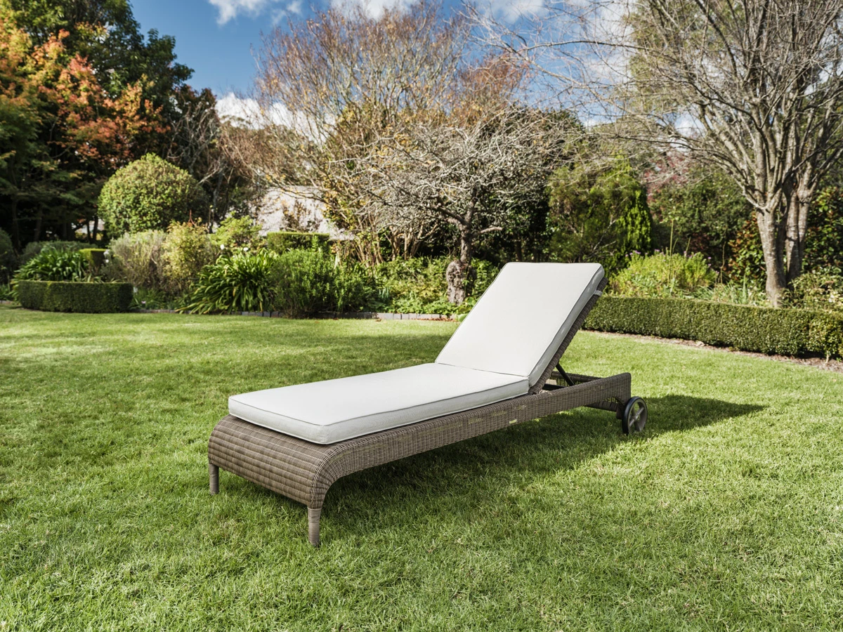 Safi Sunlounger Taupe